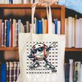 100 Days Of School Boys Dabbing Baseball 100th Day Of School Canvas Tote Bag 100 Days Of School Boys Dabbing Baseball 100th Day Of School Canvas Tote Bag