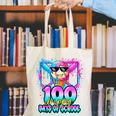100 Drippy Days Of School Baseball Ice Cream 100th Day Boys Canvas Tote Bag 100 Drippy Days Of School Baseball Ice Cream 100th Day Boys Canvas Tote Bag