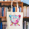 10th Birthday Boys Baseball Ice Cream Drip Boys Baseball Canvas Tote Bag 10th Birthday Boys Baseball Ice Cream Drip Boys Baseball Canvas Tote Bag