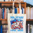 250 Years 1776 2026 250th Baseball American Flag 4th Of July Canvas Tote Bag