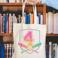 4th Birthday Baseball Bat Ice-Cream Drip 4yrs Old Boys Girls Canvas Tote Bag 4th Birthday Baseball Bat Ice-Cream Drip 4yrs Old Boys Girls Canvas Tote Bag