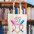6 7 Baseball Dripping Six Seven Gen Alpha Slang Canvas Tote Bag 6 7 Baseball Dripping Six Seven Gen Alpha Slang Canvas Tote Bag