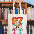 6 7 Ice Cream Drip Baseball Number 67 Player Boy Girl Kids Canvas Tote Bag