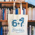 6 7 Meme Official Teenager 13th Birthday Baseball Boy Canvas Tote Bag 6 7 Meme Official Teenager 13th Birthday Baseball Boy Canvas Tote Bag