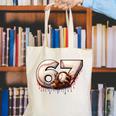 6 7 Six Seven American Baseball Graphic Canvas Tote Bag 6 7 Six Seven American Baseball Graphic Canvas Tote Bag