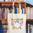 6th Birthday Baseball Drip Number 6 Year Old Birthday Boy Canvas Tote Bag