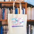 6th Birthday Boy Bro I'm 6 Year Old Baseball Ice Cream Drip Canvas Tote Bag