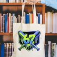 Awesome 67 Baseball Drip Effect Baseball 6-7 Meme Graphic Premium Tri-Blend Canvas Tote Bag Awesome 67 Baseball Drip Effect Baseball 6-7 Meme Graphic Premium Tri-Blend Canvas Tote Bag