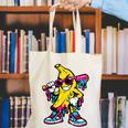 Banana Baseball Drip Canvas Tote Bag Banana Baseball Drip Canvas Tote Bag