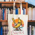 Bananas Baseball Sunset Retro Fruit Sports Boys Kids Men Premium Tri-Blend Canvas Tote Bag Bananas Baseball Sunset Retro Fruit Sports Boys Kids Men Premium Tri-Blend Canvas Tote Bag
