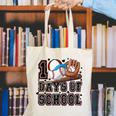 Baseball 100 Days Of School Happy 100th Day Teachers Kids Canvas Tote Bag Baseball 100 Days Of School Happy 100th Day Teachers Kids Canvas Tote Bag