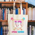 Baseball 13 Year Ice Cream Drip 13th Bday Official Teenager Canvas Tote Bag