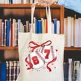Baseball 67 Six Seven Gen Alpha Meme Valentine's Day Canvas Tote Bag