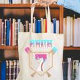 Baseball 7 Year Old Ice Cream Drip 7th Birthday Boys Player Canvas Tote Bag Baseball 7 Year Old Ice Cream Drip 7th Birthday Boys Player Canvas Tote Bag