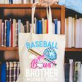 Baseball Or Bows Brother Loves You Gender Reveal Boy Or Girl Canvas Tote Bag Baseball Or Bows Brother Loves You Gender Reveal Boy Or Girl Canvas Tote Bag