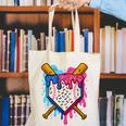 Baseball Boys Ice Cream Drip Baseball Canvas Tote Bag Baseball Boys Ice Cream Drip Baseball Canvas Tote Bag