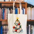 Baseball Christmas Tree Lights Santa Sport Player Lover Xmas Canvas Tote Bag Baseball Christmas Tree Lights Santa Sport Player Lover Xmas Canvas Tote Bag