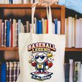 Baseball Cute Youth Ice Cream Valentine Day Sporty Fun Canvas Tote Bag Baseball Cute Youth Ice Cream Valentine Day Sporty Fun Canvas Tote Bag
