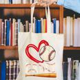 Baseball Daddy Baseball Heart Family Matching Canvas Tote Bag Baseball Daddy Baseball Heart Family Matching Canvas Tote Bag