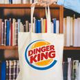 Baseball Dinger King Logo For Home Run Players And Fan Canvas Tote Bag Baseball Dinger King Logo For Home Run Players And Fan Canvas Tote Bag