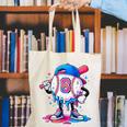 Baseball Drip 8th 8 Year Old Birthday Boys Pitcher Player Canvas Tote Bag