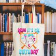 Baseball Drip Bruh It's My 13th Birthday Boy Ice Cream Drip Canvas Tote Bag