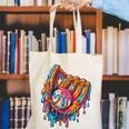 Baseball Drip Ice Cream Sprinkles Baseball Glove For Boys Canvas Tote Bag Baseball Drip Ice Cream Sprinkles Baseball Glove For Boys Canvas Tote Bag