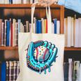 Baseball Drip Ice Cream Sprinkles Baseball Player Premium Tri-Blend Canvas Tote Bag Baseball Drip Ice Cream Sprinkles Baseball Player Premium Tri-Blend Canvas Tote Bag