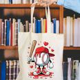 Baseball Drip Icecream Apparel Youth Boy Valentine Canvas Tote Bag Baseball Drip Icecream Apparel Youth Boy Valentine Canvas Tote Bag