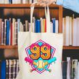 Baseball Drip Jersey Number 99 For Players & 99th Birthday Canvas Tote Bag Baseball Drip Jersey Number 99 For Players & 99th Birthday Canvas Tote Bag