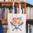 Baseball Drip Number 67 Player Canvas Tote Bag Baseball Drip Number 67 Player Canvas Tote Bag