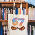 Baseball Drip Number 67 Player Six Seven Meme Canvas Tote Bag Baseball Drip Number 67 Player Six Seven Meme Canvas Tote Bag