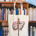 Baseball Drip Number 67 Sports Player Six Seven Meme Fan Canvas Tote Bag Baseball Drip Number 67 Sports Player Six Seven Meme Fan Canvas Tote Bag
