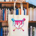 Baseball Drip Purple Glove Respect The Drip Youth Boys Girls Canvas Tote Bag Baseball Drip Purple Glove Respect The Drip Youth Boys Girls Canvas Tote Bag
