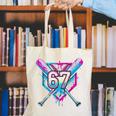 Baseball Dripping 67 Home Plate Six Seven Boy Kids Sports Canvas Tote Bag