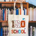 Baseball Football Basketball I Survived 100 Days Of School Canvas Tote Bag Baseball Football Basketball I Survived 100 Days Of School Canvas Tote Bag