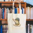 Baseball Frog Saying Batting Retro Artwork Canvas Tote Bag Baseball Frog Saying Batting Retro Artwork Canvas Tote Bag