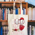 Baseball Happy 100 Days Of School Boy Girl Kid Teacher Canvas Tote Bag Baseball Happy 100 Days Of School Boy Girl Kid Teacher Canvas Tote Bag