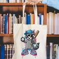 Baseball Ice Cream Drip For Boys And Girls Batter Game Day Canvas Tote Bag Baseball Ice Cream Drip For Boys And Girls Batter Game Day Canvas Tote Bag