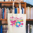 Baseball Ice Cream Drip Coquette Women Girls Mom Mama Canvas Tote Bag