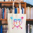 Baseball Ice Cream Drip Number 67 Player 67th Birthday Canvas Tote Bag Baseball Ice Cream Drip Number 67 Player 67th Birthday Canvas Tote Bag