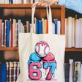 Baseball Ice Cream Drip Six Seven Gen Alpha Meme 67 Canvas Tote Bag