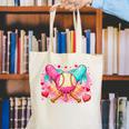 Baseball Ice Cream Drip Style Melt Ice Cream Youth Boys Canvas Tote Bag Baseball Ice Cream Drip Style Melt Ice Cream Youth Boys Canvas Tote Bag