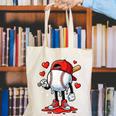 Baseball Ice Cream Drip Valentines Day Sports For Kids Boys Canvas Tote Bag
