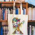 Baseball Ice Cream Dripping Dabbing Baseball Drip Canvas Tote Bag Baseball Ice Cream Dripping Dabbing Baseball Drip Canvas Tote Bag