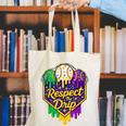 Baseball Ice Cream Respect The Drip Mardi Gras Carnival Boys Canvas Tote Bag Baseball Ice Cream Respect The Drip Mardi Gras Carnival Boys Canvas Tote Bag