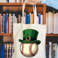 Baseball Leprechaun Hat Saint Patrick Retro Canvas Tote Bag Baseball Leprechaun Hat Saint Patrick Retro Canvas Tote Bag