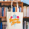Baseball Lifestyle Home Plate Ice Cream Drip Men Boys Kids Canvas Tote Bag