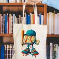 Baseball Lifestyle Youth Baseball Drip Icecream Canvas Tote Bag Baseball Lifestyle Youth Baseball Drip Icecream Canvas Tote Bag