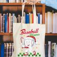 Baseball Mama Christmas Santa Hat Xmas Softball Mom Canvas Tote Bag Baseball Mama Christmas Santa Hat Xmas Softball Mom Canvas Tote Bag